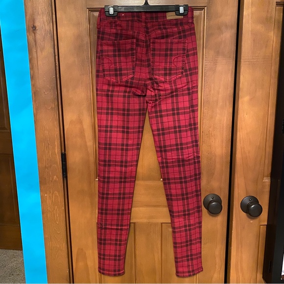 American Eagle Plaid Jegging - Picture 4 of 6